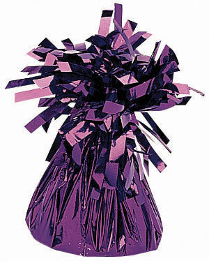 Purple Foil Weight for Balloons