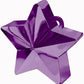 Purple Star Weight for Balloons