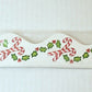 Christmas Border Candy Canes & Holly Trim