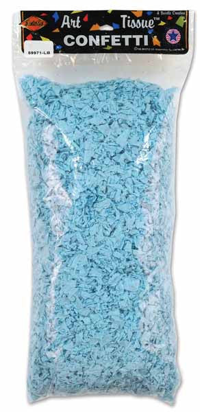 Blue Tissue Confetti