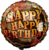 Camo Hillbillies Happy Birthday Mylar Balloon
