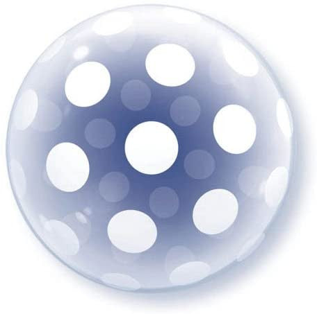 20" Big Polka Dots Party Deco Bubble Balloon