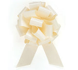 20 Loops Pull Ribbon Bow In Ivory