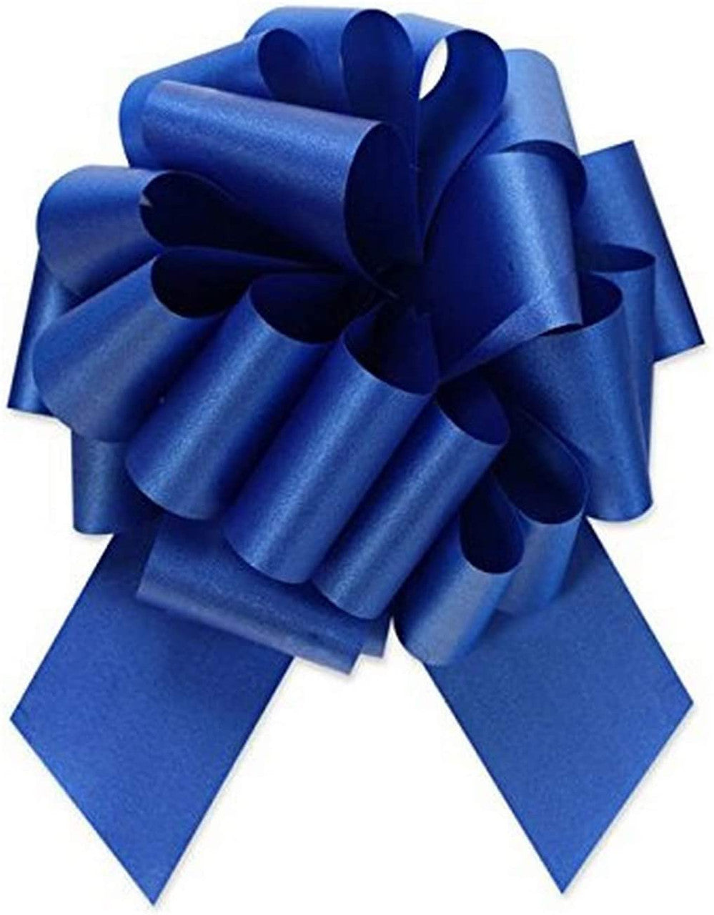 20 Loops Pull Ribbon Bow In Royal Blue
