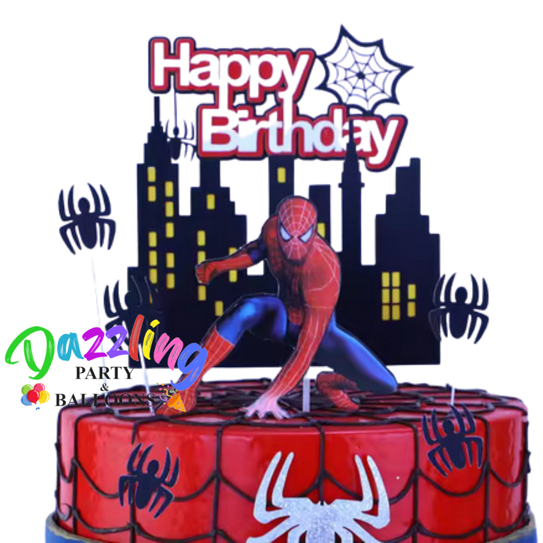 Spiderman Cake Topper