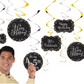 Sparkling Celebration Add-Any-Age Swirl Decorations