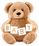 Baby Teddy Bear 26" Foil Shape Balloon