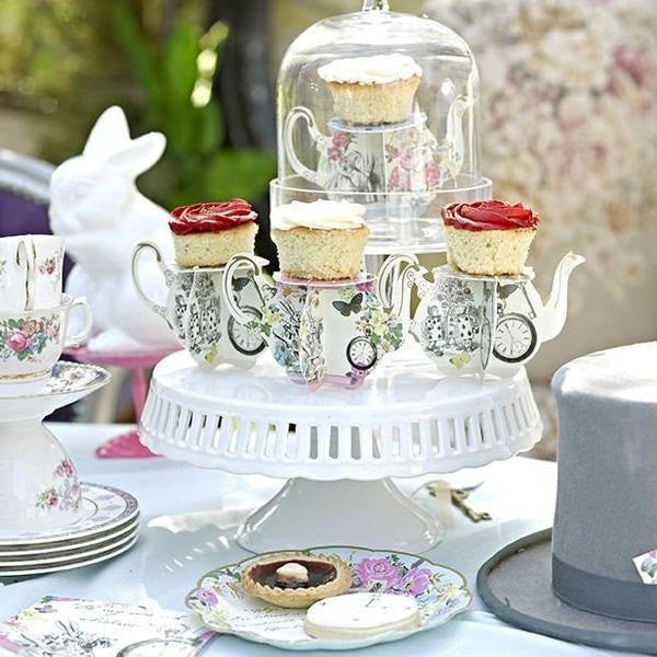 Alice In Wonderland Mini Cake stands