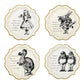 truly alice medium paper plates assorted