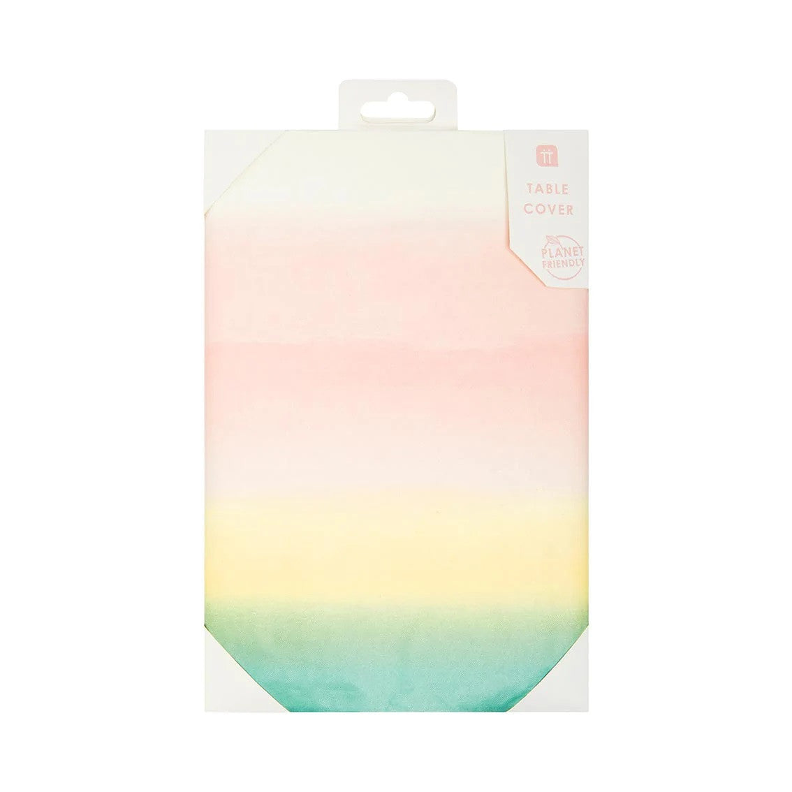 pastel light colors table cover