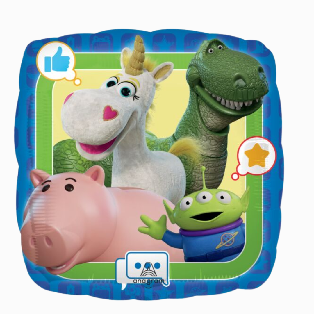 Toy Story 5 Round Foil Balloon 18"