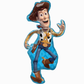 Toy Story Woody Shape Foil Balloon 44"