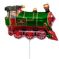 Airfill Only Train Balloon Green 1/CT