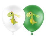 Dinosaur Balloons 12" - 8 Pack