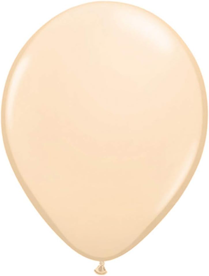 Vanilla Latex Balloons 12"  - 8 Pack