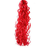 Red Paper Tissue Swirls Twirls Tassel