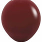 Merlot Red 18" Latex Balloon Sempertex