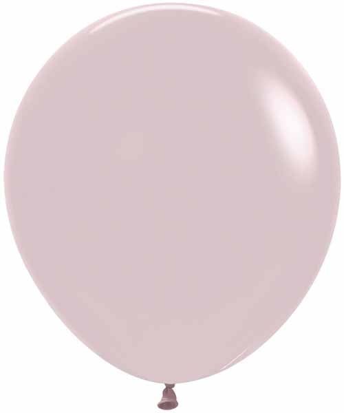 18" Latex Balloon Pastel Dusk Rose
