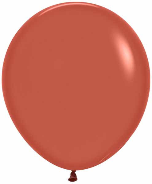 Terracotta 18" Latex Balloon Sempertex