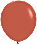 Terracotta 18" Latex Balloon Sempertex