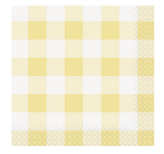 Spring Picnic Beverage Napkins 16 Pieces