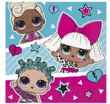 LOL Surprise Dolls Large Napkins