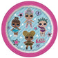 dessert plates LOL Surprise Dolls