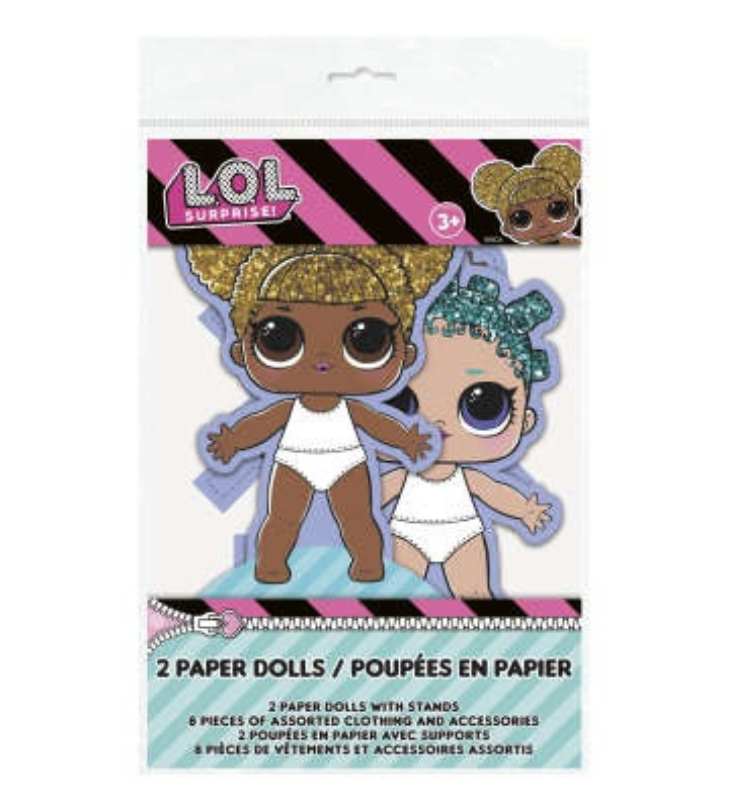 LOL Surprise 2 Paper Dolls