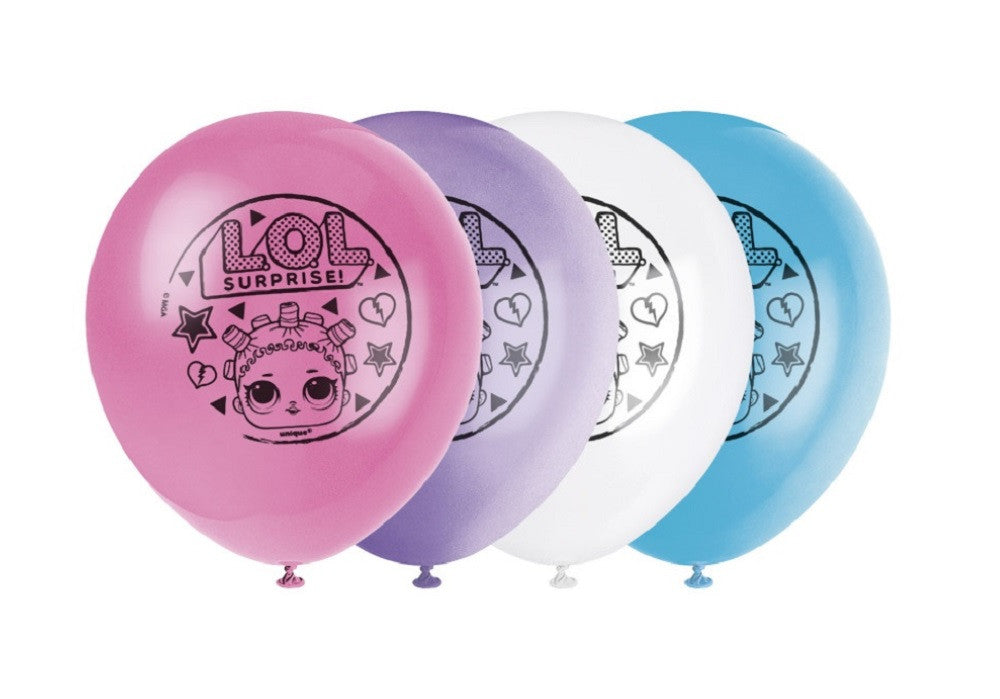 LOL Dolls Latex Balloons 8pk