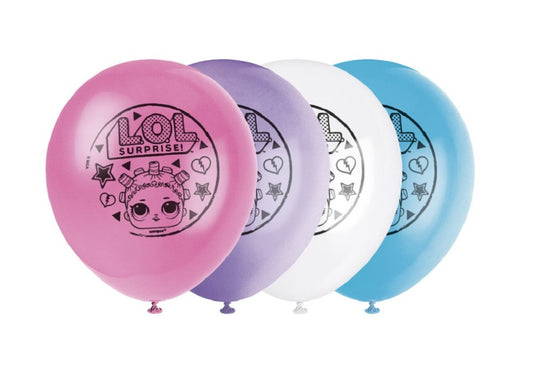 LOL Dolls Latex Balloons 8pk