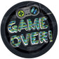 Gamer Birthday Round 9" Dinner Plates 8ct