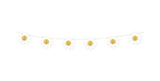 Groovy Birthday Daisy and Honeycomb Garland 6 ft