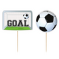 Soccer Theme Cupcake Toppers