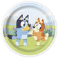 bluey dessert paper plates