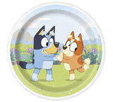 bluey dessert paper plates