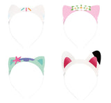 Gabby's Dollhouse Glitter Paper Headbands 4ct