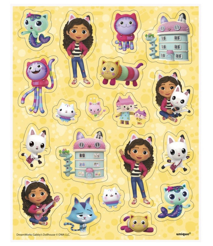 Gabby's Dollhouse Sticker Sheets 4ct