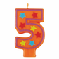 Decorative Colorful Numeral Birthday Party Cake Candle #5 Number Five