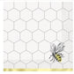 golden honey bee paper napkins