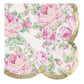 garden party floral pattern napkins