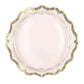 garden party scalloped edge plates