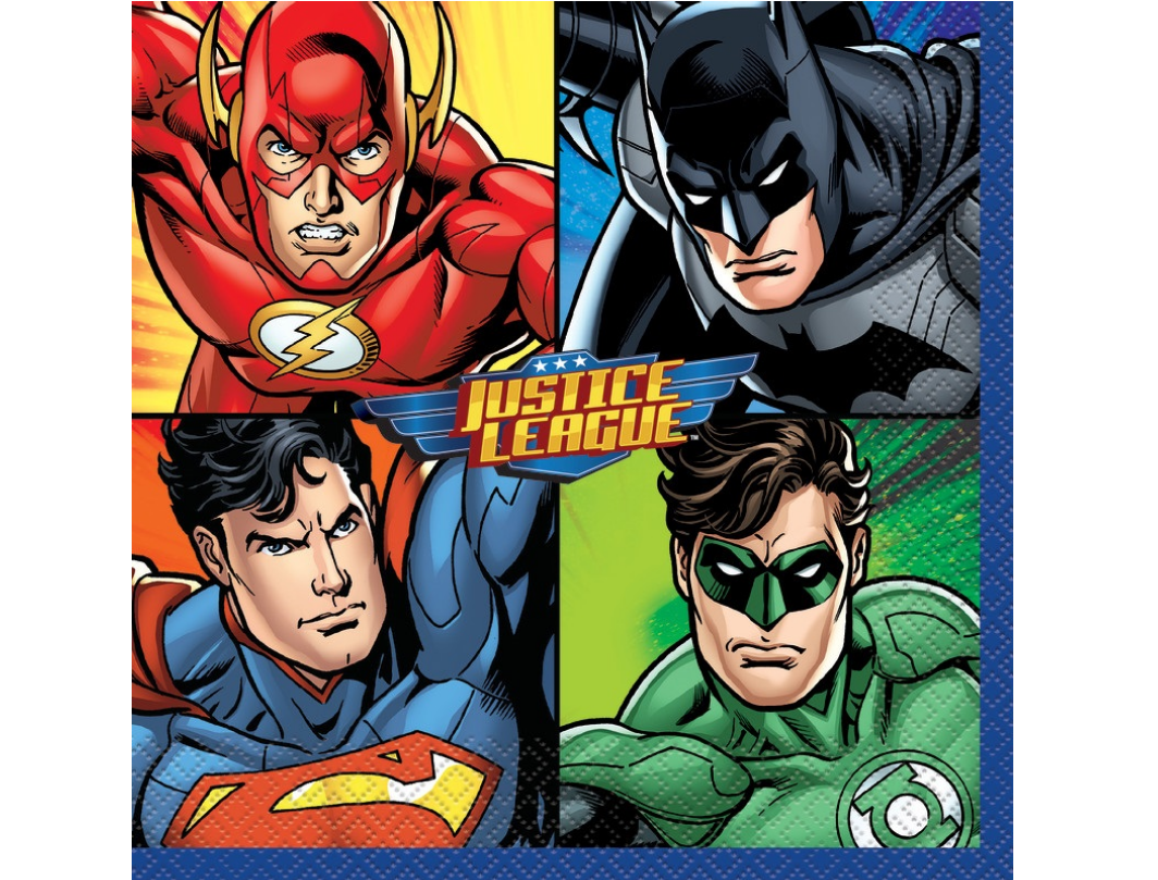 Justice League Lunch Napkins