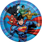 Dessert Plates Justice League 8pk