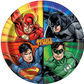 Justice League Dinner Paper Plates 8pk