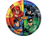 Justice League Dinner Paper Plates 8pk