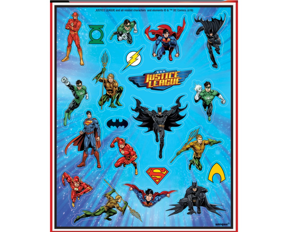 Justice League Stickers