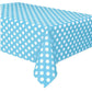 Blue & White Polka Dots Tablecover