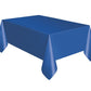 Royal Blue Plastic Tablecover
