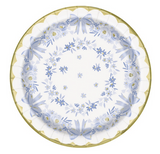 Dainty Bows Round 9" Dinner Plate 8/CT - Foil Board