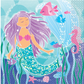 Mermaid Dinner Napkins 16pk